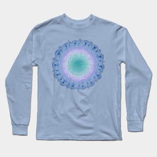 Deep Waters - Mandala Long Sleeve T-Shirt